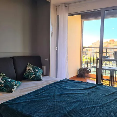 Appartement Moderne Avec Piscine Et Parking à 200m De La De La Grande Conque, Cap D'agde - Fr-1-249-413